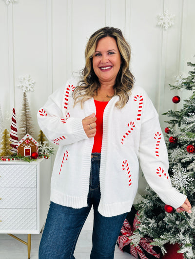 Candy Cane Lane Cardigan