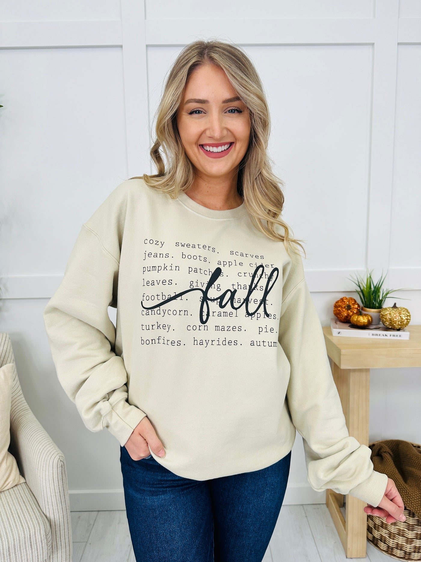 All Things Fall Crewneck Sweatshirt