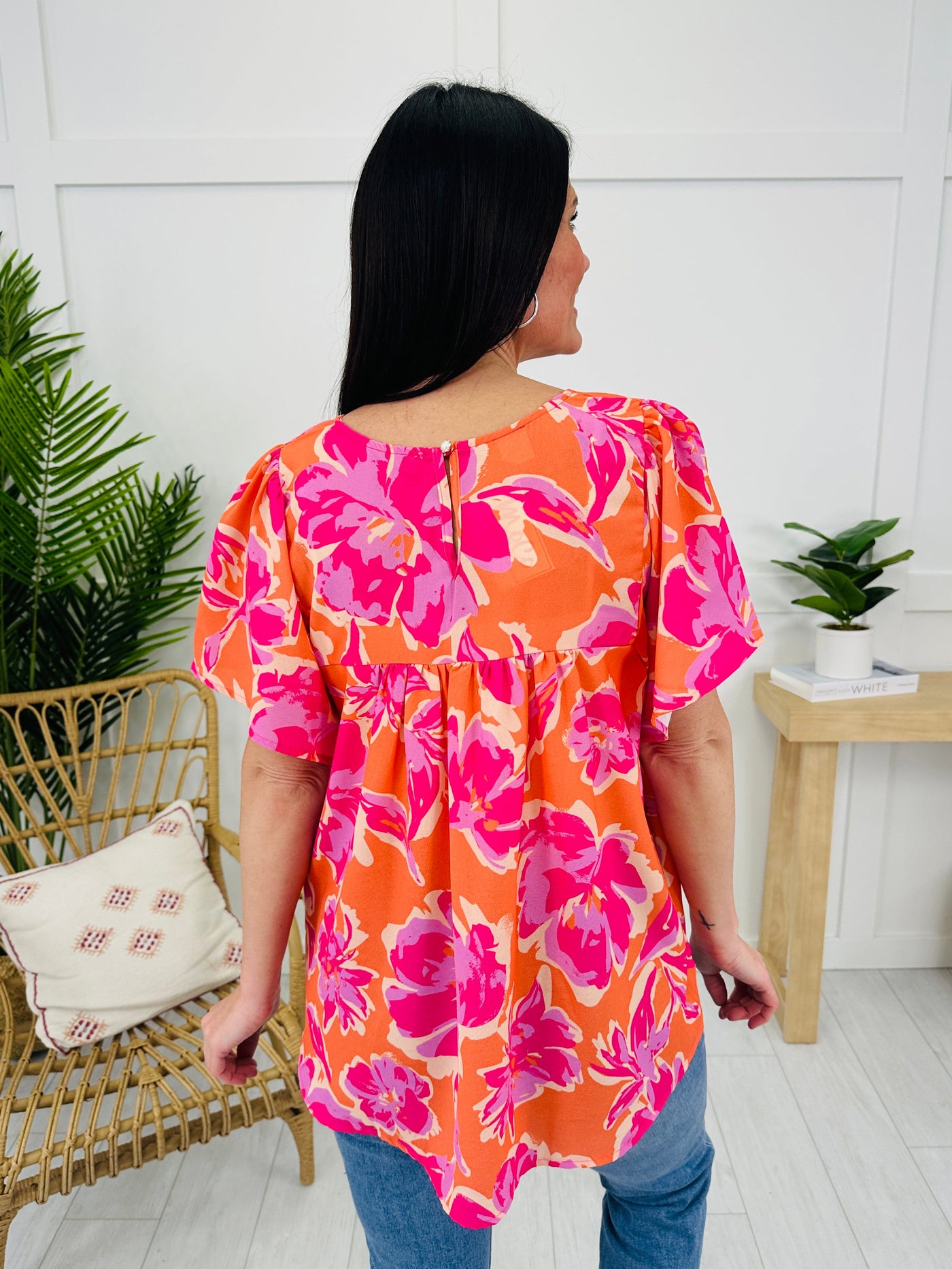 Blooming Sunset Top