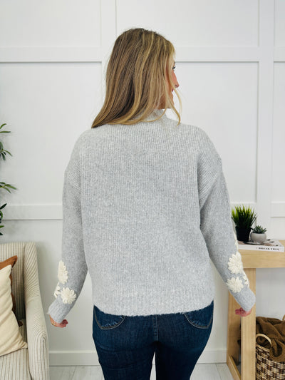 Among The Petals Sweater