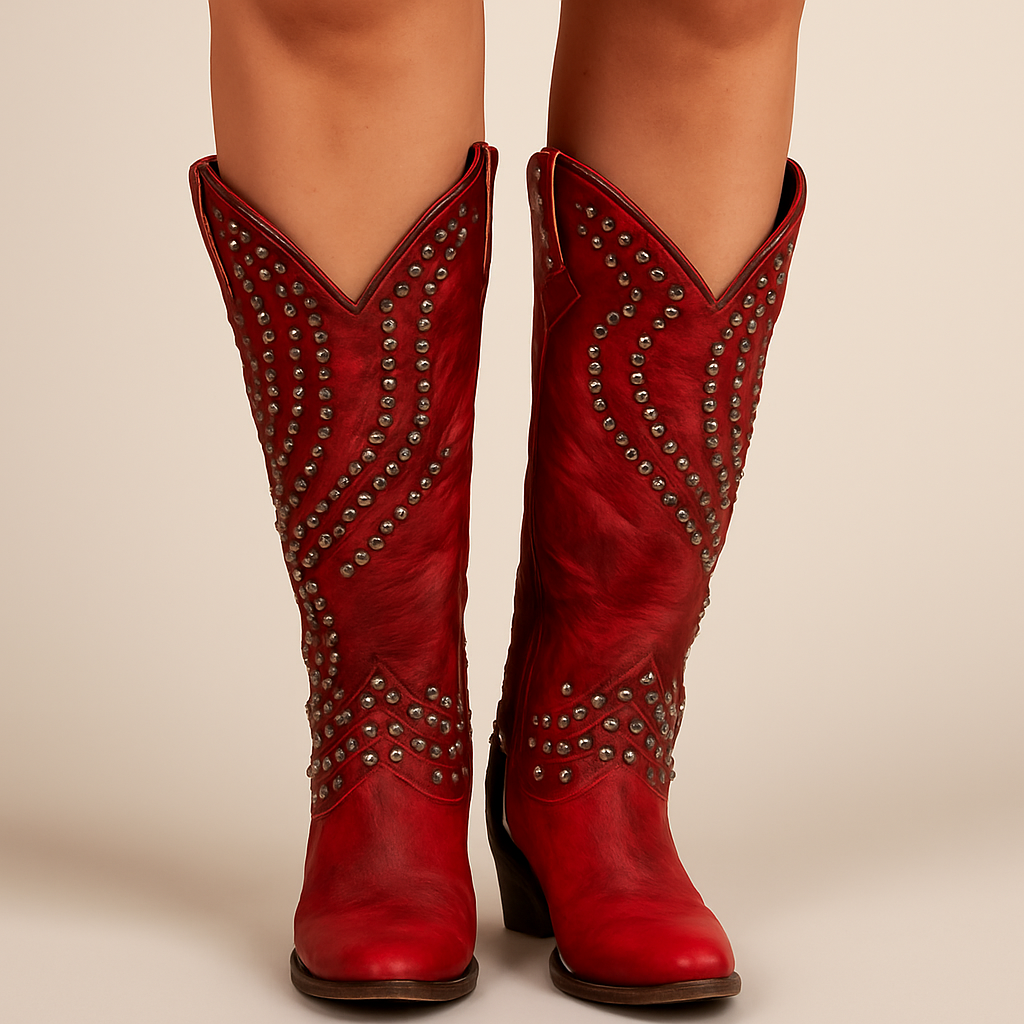Mia® | Western Knee-High Boots