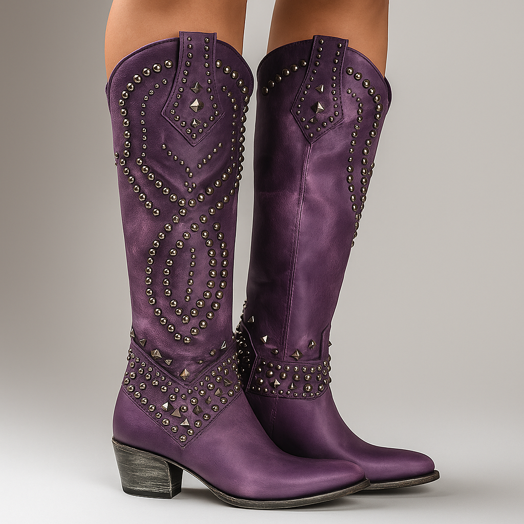 Mia® | Western Knee-High Boots