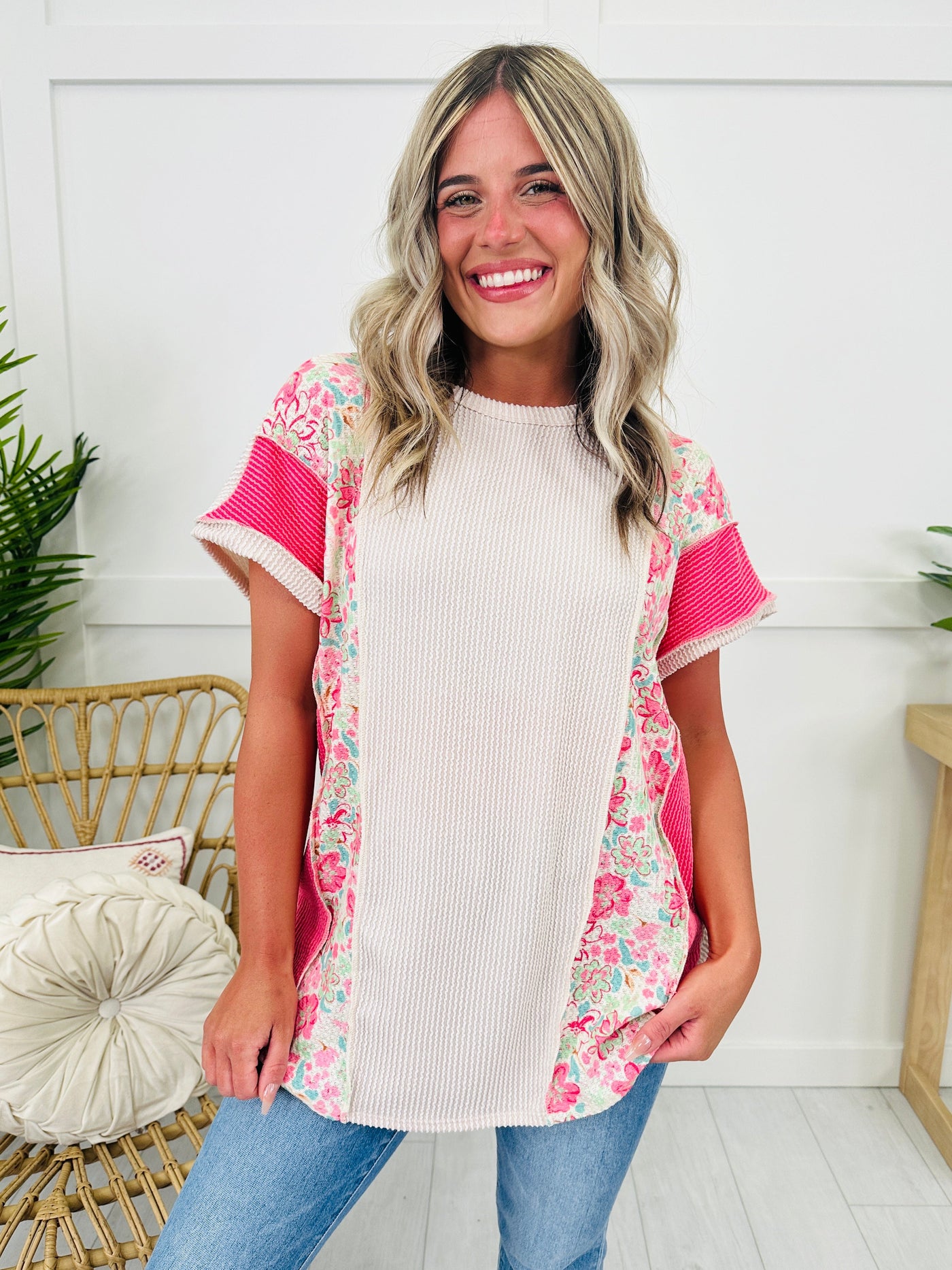 Buy Myself Flowers Top- Multiple Colors!