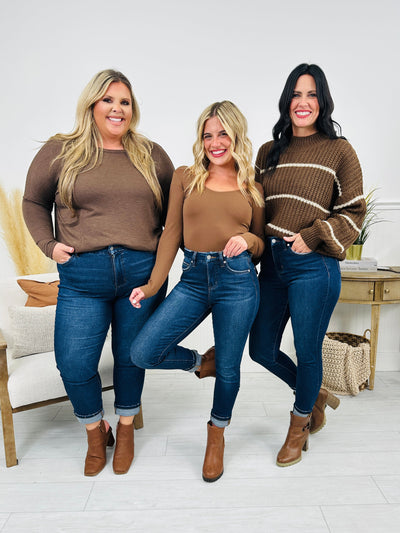 All In The Details Tummy Control Cuffed Skinny Jeans