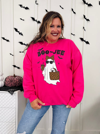 Boo-Jee Graphic Crewneck Sweatshirt-Multiple Colors!