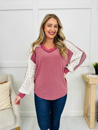 Between The Lines Top In Marsala