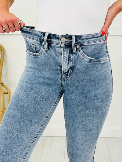 Can't Forget You Tummy Control Straight Jeans