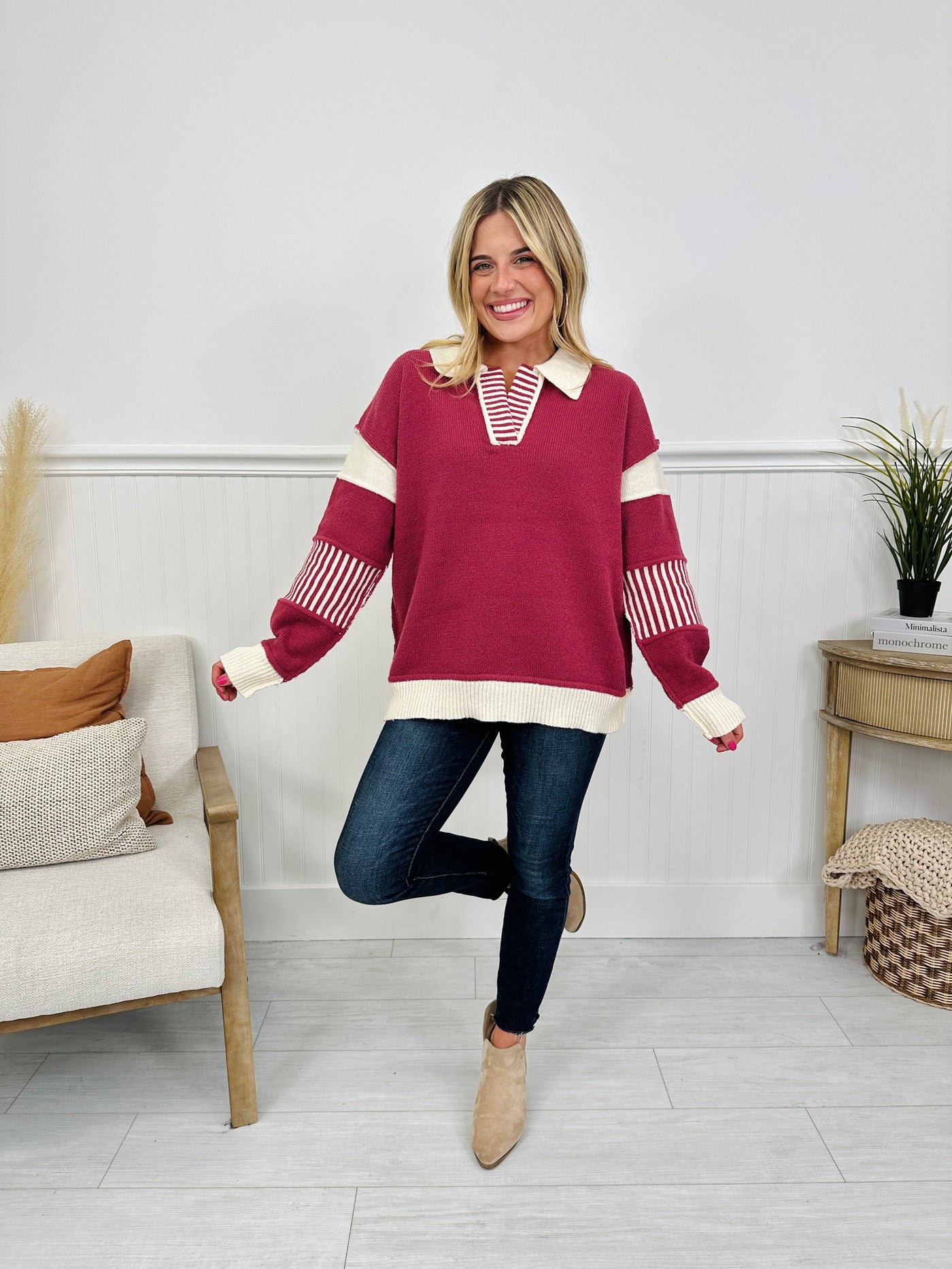 Changing Seasons Sweater--Two Colors!