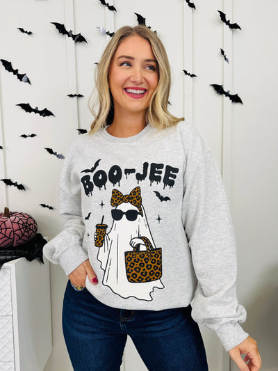 Boo-Jee Graphic Crewneck Sweatshirt-Multiple Colors!
