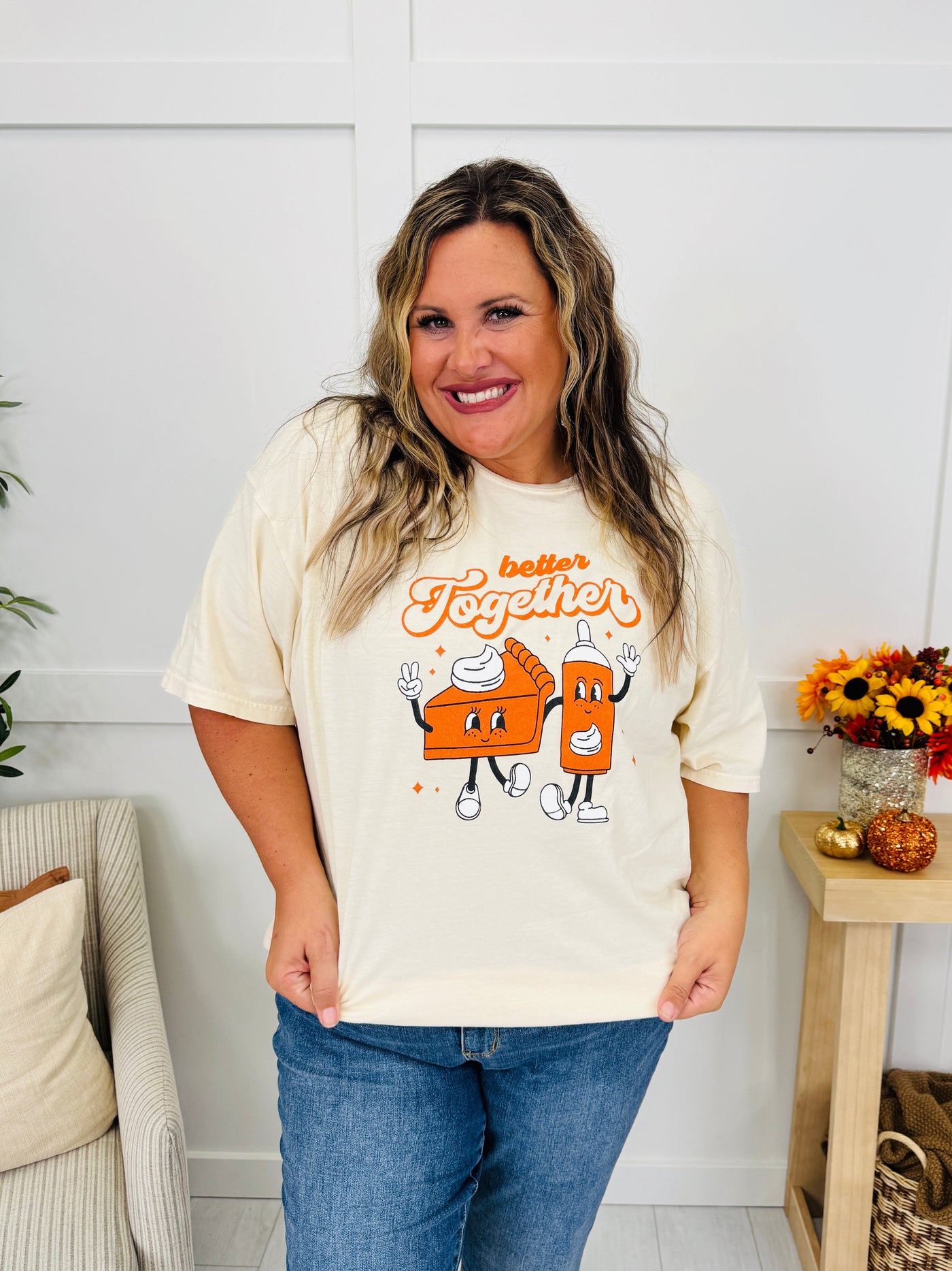 Better Together Like Whip and Pie Graphic Tee