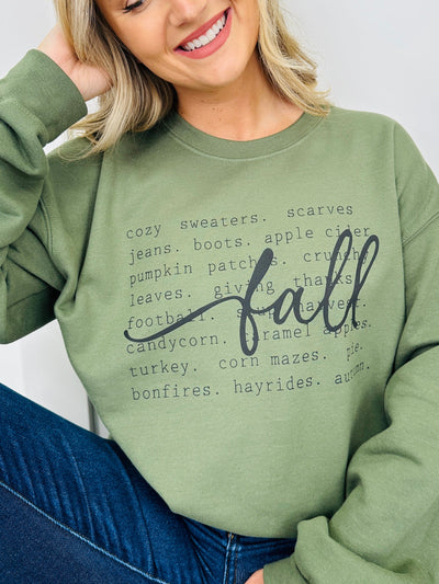 All Things Fall Crewneck Sweatshirt