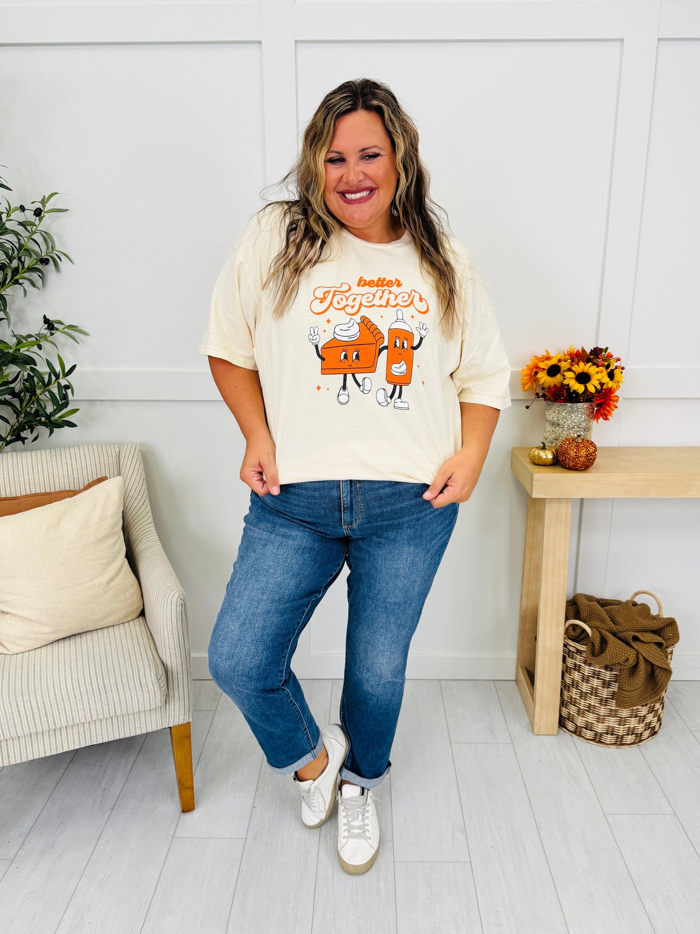 Better Together Like Whip and Pie Graphic Tee