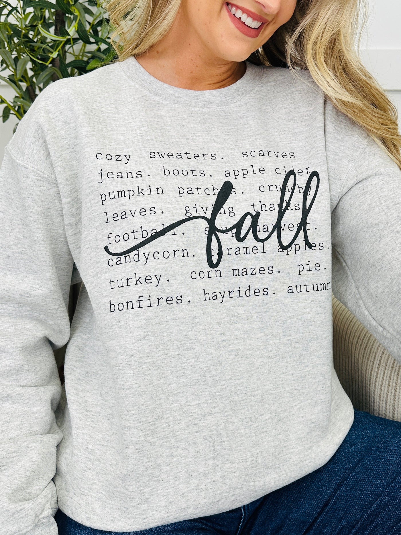 All Things Fall Crewneck Sweatshirt