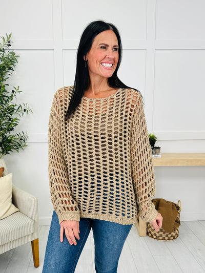 Airy Dream Top in Taupe