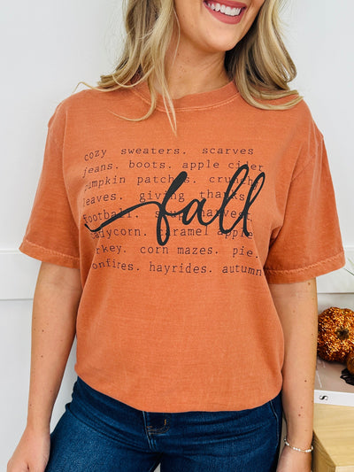 All Things Fall Graphic Tee