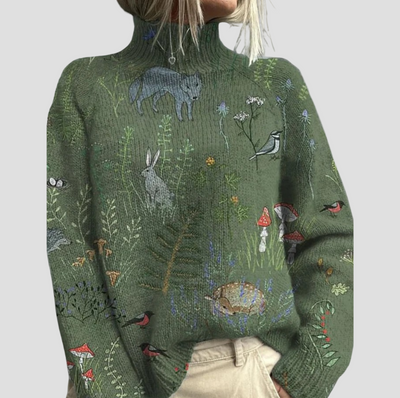 Irene | Warm Turtleneck Sweater