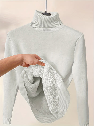 Liora | Soft Touch Turtle Neck Pullover