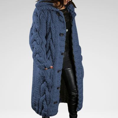 KARINA | ELEGANT COSY COAT WITH TUMMY COVERAGE